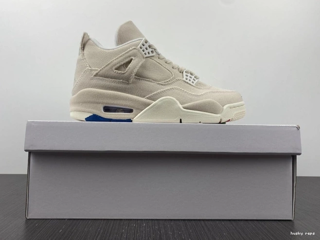 Rep Husky Canvas 4 DQ4909-100 Retro Jordan (W) Blank 0805